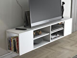 Wood'n Love Echo 150 Cm Duvara Asma Tv Ünitesi - Beyaz