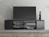 Wood'n Love Echo 150 Cm Duvara Asma Tv Ünitesi - Siyah