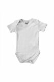 Mummy's Baby Kısa Kollu Çıtçıtlı Body Beyaz
