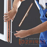 40cm Tek Açılım İspanyolet – PVC Pimapen Kapı Pencere Kilidi – (1 Adet)