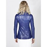Desa Elenore Kadın Deri Blazer Spor Ceket