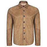 Maynor Erkek Çift Taraflı Deri Gömlek Ceket