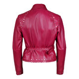 Abina Mor Kadın Deri Ceket