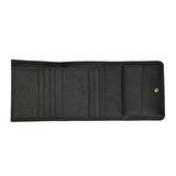Kadın Siyah Deri Cüzdan
