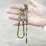 Sistemli Kapsül Kesim Açık Kahverengi Pelesenk Tesbih