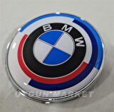 Bmw 50. Yıl 5 Kasa Bagaj Arması 77mm, Bmw (51-14-8-203-864) 50.Yıl Bmw Bagaj Logosu