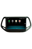 JEEP COMPASS ANDROİD 10 MULTİMEDYA CARPLAY 2GB RAM + 32GB HDD NAVİGASYON EKRAN