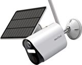 AVERCLOUD AC-S12 IP WIFI SPOTLIGHT 2x6500K BEYAZ LED PIR BULLET SOLAR KAMERA
