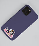 Demon Slayer-Mitsuri Kanroji-Obanai Iguro-parlak kağıt -2li sticker set- başarı etiket süsleme