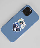 Inosuke Hashibira-Demon Slayer-Tanjiro Kamado-2li çıkartma-etiket parlak kağıt-süsleme-hediye