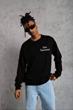 Üç İplik Biskilet Yaka Sweatshirt