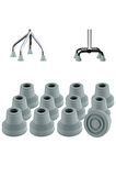 Kifidis İTHAL TETRAPOD / QUATROPOD  LASTİĞİ 4 AYAKLI BASTON LASTİĞİ  * TOPLAM 4 ADET