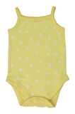 Kız Bebek Papatya Baskılı %100 Pamuk 5'li Bodysuit / Zıbın