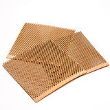 Delikli Model ( Baklava ) Ahşap Mum Fitili ve Yapışkanlı Fitil Sehpası 40 Adet ( 100mm x 100mm x 0,5mm )