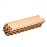 S Model Ahşap Mum Fitili ve Yapışkanlı Fitil Sehpası 50 Adet ( 20mm x 100mm x 0.5mm )