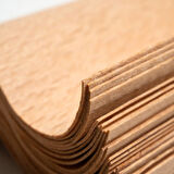 S Model Ahşap Mum Fitili ve Yapışkanlı Fitil Sehpası 30 Adet ( 30mm x 100mm x 0.5mm )