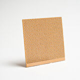 Delikli Model ( Üçgen ) Ahşap Mum Fitili ve Yapışkanlı Fitil Sehpası 50 Adet ( 100mm x 100mm x 0,5mm )