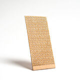 Delikli Model ( Üçgen ) Ahşap Mum Fitili ve Yapışkanlı Fitil Sehpası 10 Adet ( 50mm x 100mm x 0,5mm )
