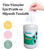 Islak Kova Mendil 150 Adet Ekonomik - Dezenfektanlı Alkol Bazlı, Limon Kokulu