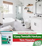 Islak Kova Mendil 400 Adet Ekonomik - Alkol Bazlı, Limon Kokulu