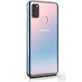 Gpack Samsung Galaxy A21S Kılıf Süper Silikon Yumuşak Arka Koruma