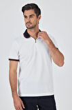 Kısa Kol Düz Pike Polo Yaka Cepsiz %100 Pamuk Slim Fit Tişört 1011250130