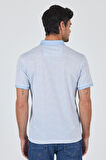 Kısa Kol Baskılı Pike Polo Yaka Cepsiz Slim Fit Tişört 1011250167