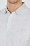 Kısa Kol Baskılı Pike Polo Yaka Cepsiz Slim Fit Tişört 1011250167