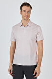 Kısa Kol Baskılı Pike Polo Yaka Cepsiz Slim Fit Tişört 1011250169