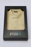 Sarı Polo Yaka Pike Kısa Kol Slim Fit Pamuklu Hediye Kutulu Tişört 1011260169
