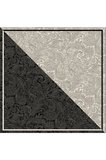 Tarzını Seç Siyah Royal Fular / Bandana / Aksesuar 48x48 cm