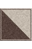 Tarzını Seç Kahverengi Royal Fular / Bandana / Aksesuar / Eşarp 90x90 cm