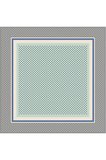 Tarzını Seç Gri Şerit Puantiyeli Fular / Bandana / Aksesuar / Şal / Eşarp 70x70