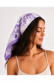 Tarzını Seç Lavanta Desenli Fular / Bandana 70x70 cm