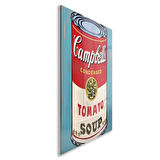 Sanatsal Cam Tablo - Pop Art - Dikey Motif 05-016
