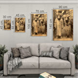 Hayvan Cam Tablo - Sevimli Dostlar Hapishanede - Dikey Motif 05-043