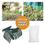 ZEYTİN HASAT PAKETİ 4X6 ZEYTİN SERGİSİ, 10 ADET ZEYTİN TIRMIĞI, 50X80 MAT ÇUVAL ZEYTİN TOPLAMA EKİPMANLARI