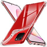 Gpack Samsung Galaxy Note 10 Lite Kılıf AntiShock Sert KapakNano Glass