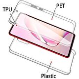 Gpack Samsung Galaxy S10 Lite Kılıf Ön Arka Şeffaf Silikon Koruma