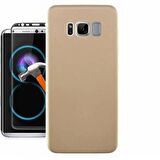 Smcase Samsung S8 Lüks Silikon Kılıf  Full Kapatan Cam