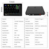 Fnirsi 1013D ADS1013D 2 Kanal 100MHz 1GSa/s Dijital Dokunmatik Tablet Osiloskop + P4100 Prob Dahil