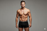 BEŞLİ ERKEK SİYAH BOXER