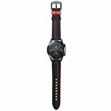 Gpack Huawei Watch GT2 46mm Kordon Nubuk Deri Görünüm Dikişli KRD 19