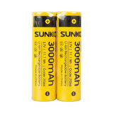 SUNKKO 3.7 VOLT 3000 MAH 18650 ŞARJ EDİLEBİLİR PİL  (TEKLİ) (4825)