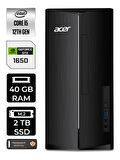 ACER ASPİRE i5 12400 40GB RAM 2TB SSD GTX1650/4GB W11PRO DT.BHUEM.005 MASAÜSTÜ PC & PER4 BELLEK