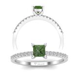 Prenses Multı Pırlanta Yüzük