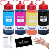 Brother Yazıcı Mürekkebi 4x500 ml (Muadil)