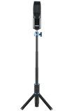 Vk-2k Mobil Gimbal + Çok Fonksiyonlu Masa Üstü Tripod Seti Siyah