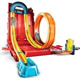 Hot Wheels Track Builder Benzin Bidonu Akrobasi Seti