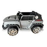 Fenomen 4X4 12V Çift Kişilik Uzaktan Kumandalı Akülü Araba Gri